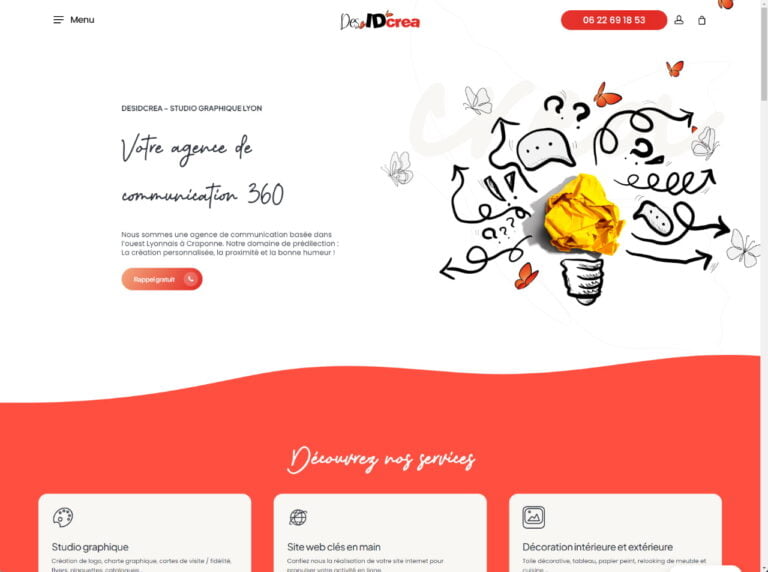 Communication Agency Website