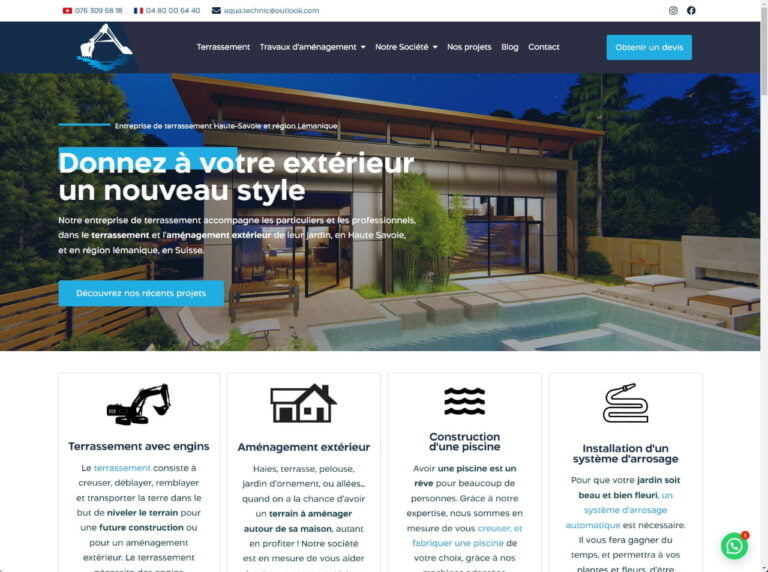 Earthworks Company Website